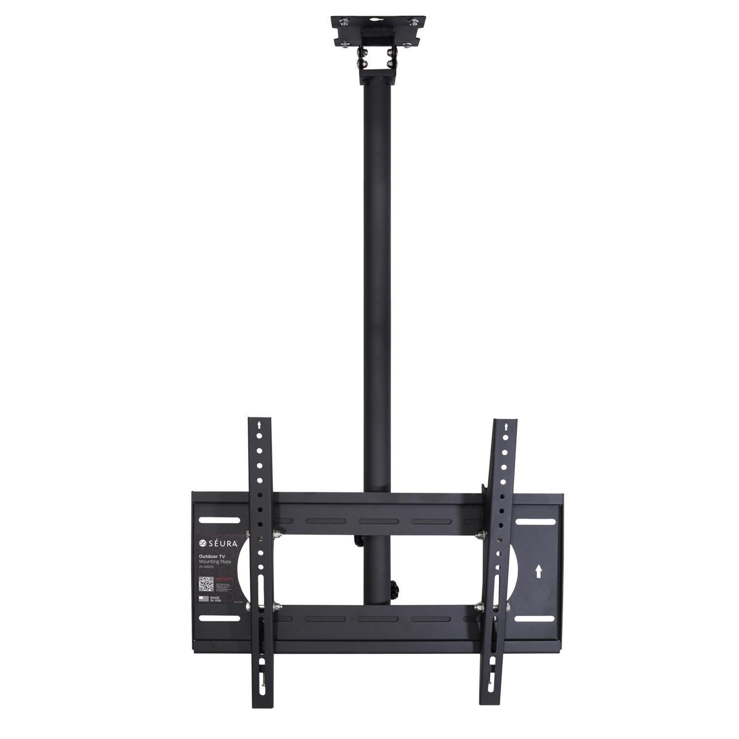 Seura LC-1 Outdoor TV Long Ceiling Mount - Front View thumbnail