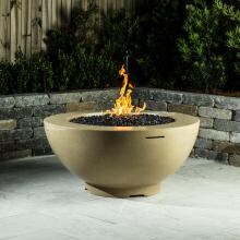 BBQGuys 48-Inch Propane Gas Fire Bowl - Smoke image