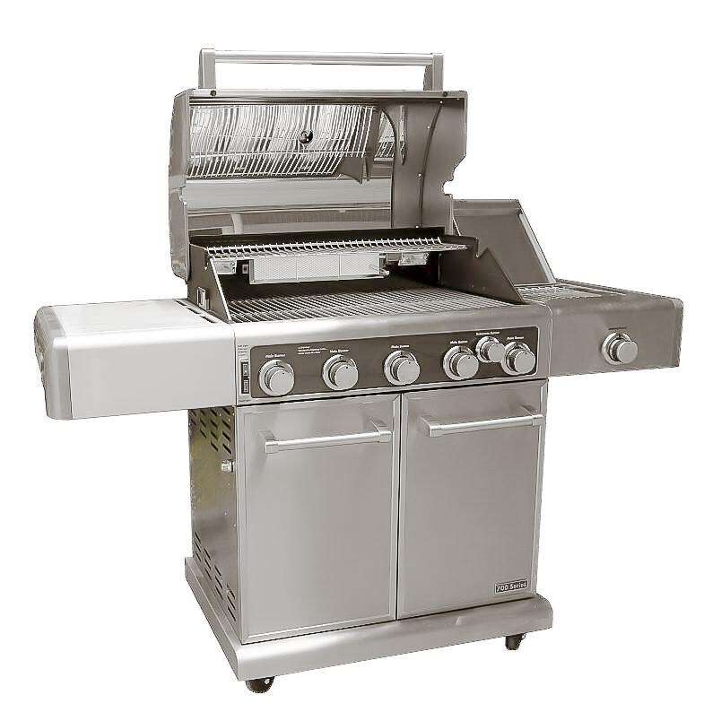 Kenmore Elite 30Inch 5Burner Freestanding Propane Gas Grill With