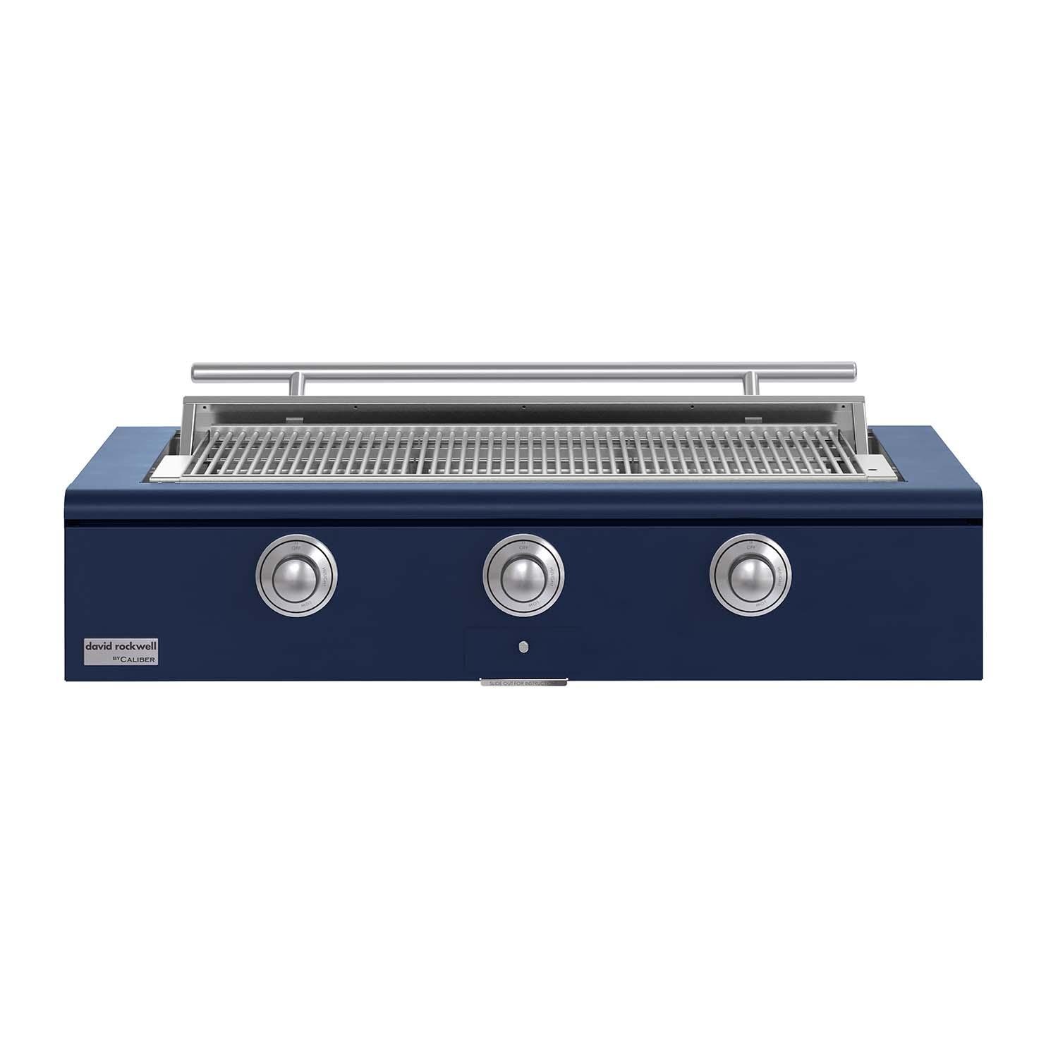 Caliber 48-in Natural Gas Built-In Rockwell Grill - Cobalt w