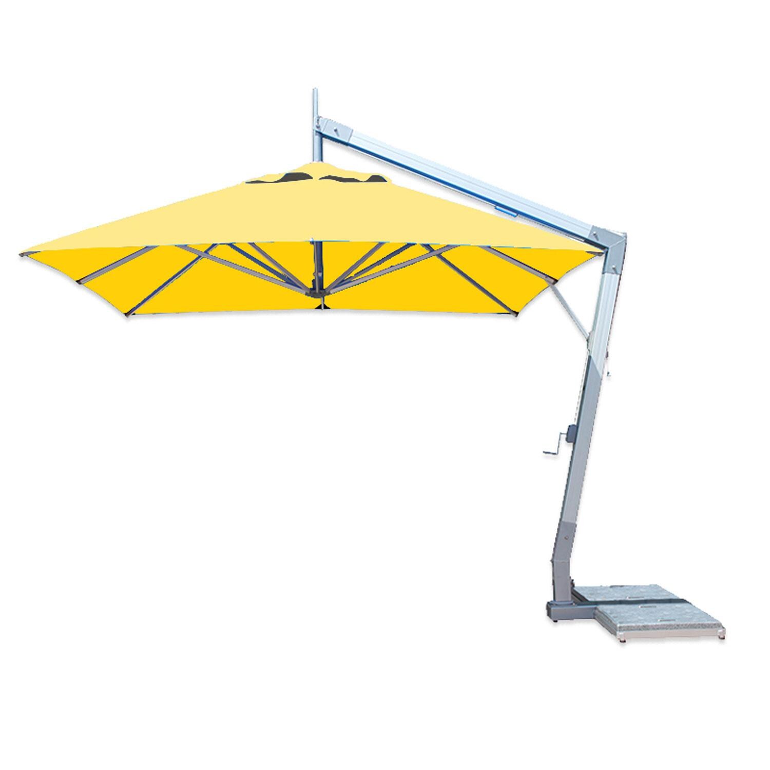 Bambrella 10 Ft. Square Side Pool Umbrella - Yellow thumbnail