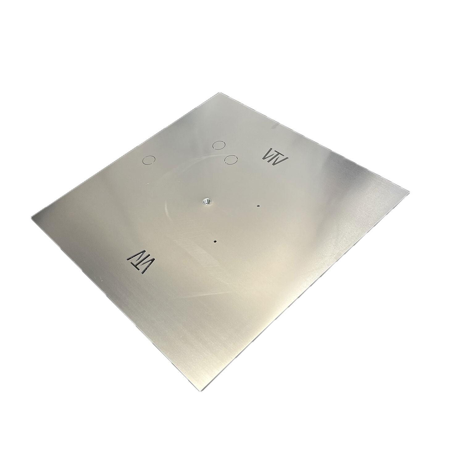 Warming Trends 60-in Square Aluminum Fire Pit Burner Plate
