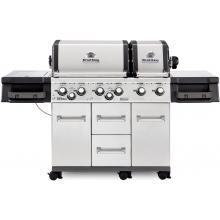 Broil King Imperial XLS 6-Burner Propane Gas Grill With Rotisserie & Side Burner - Stainless Steel
