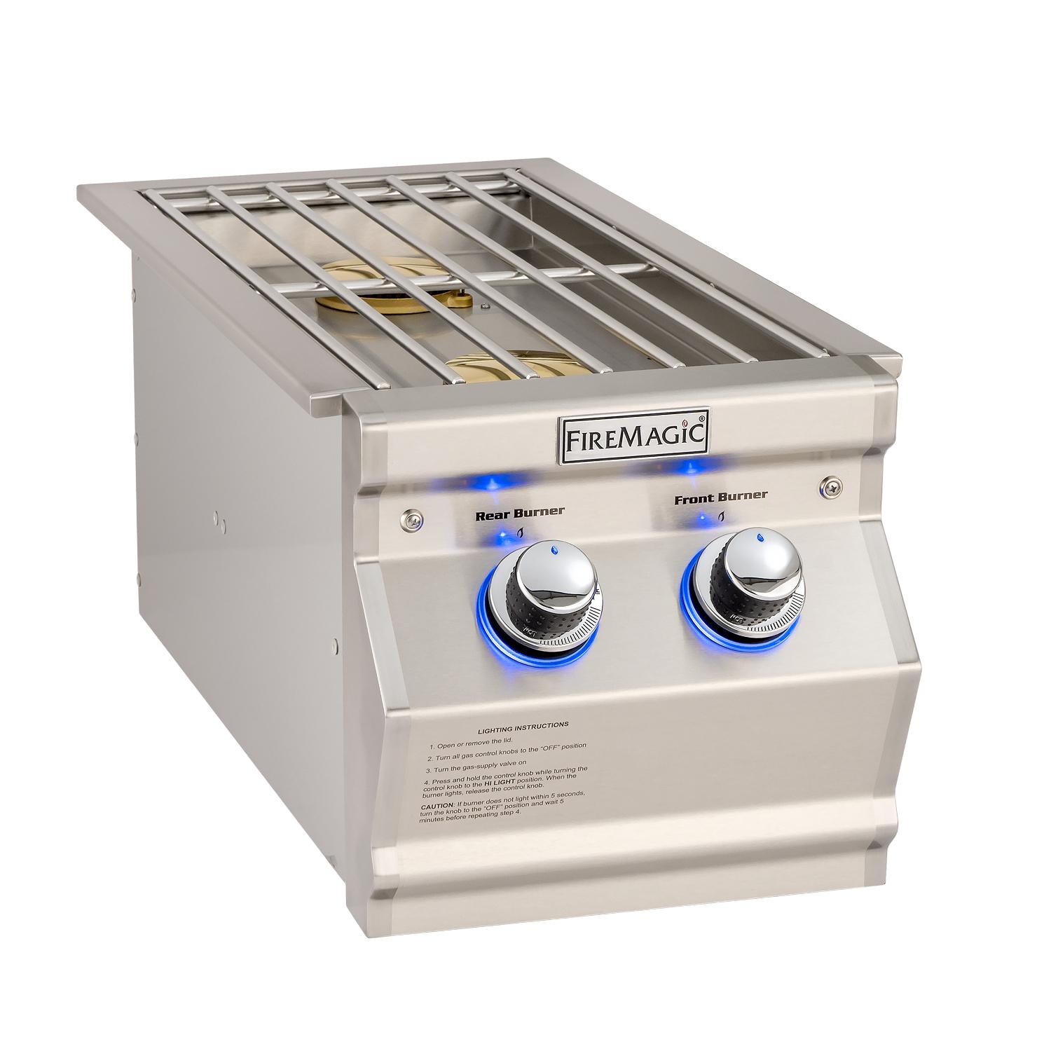 Fire Magic Aurora Built-In Natural Gas Double Side Burner - 32817