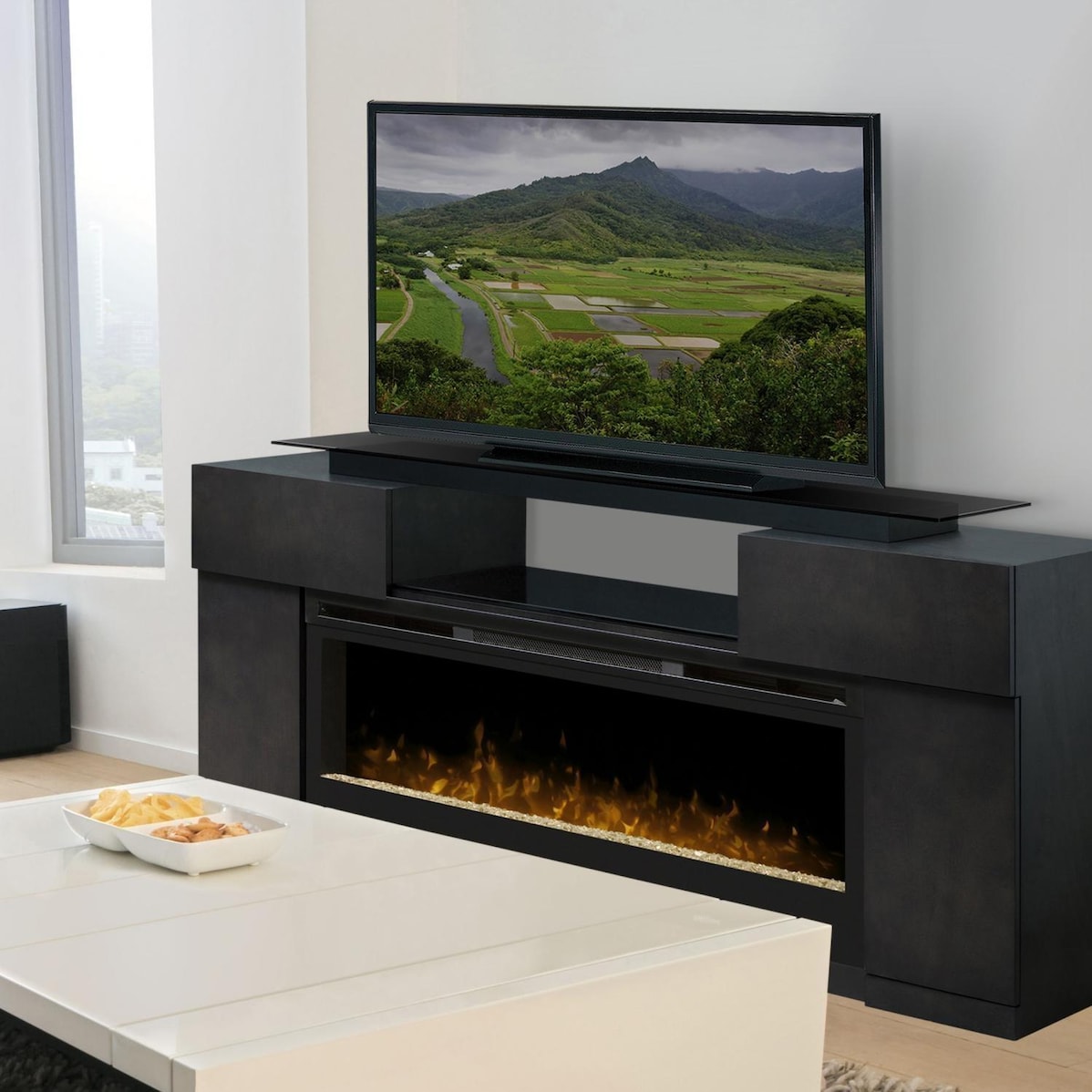 Dimplex GDS501243SC Concord 73Inch Media Console Electric