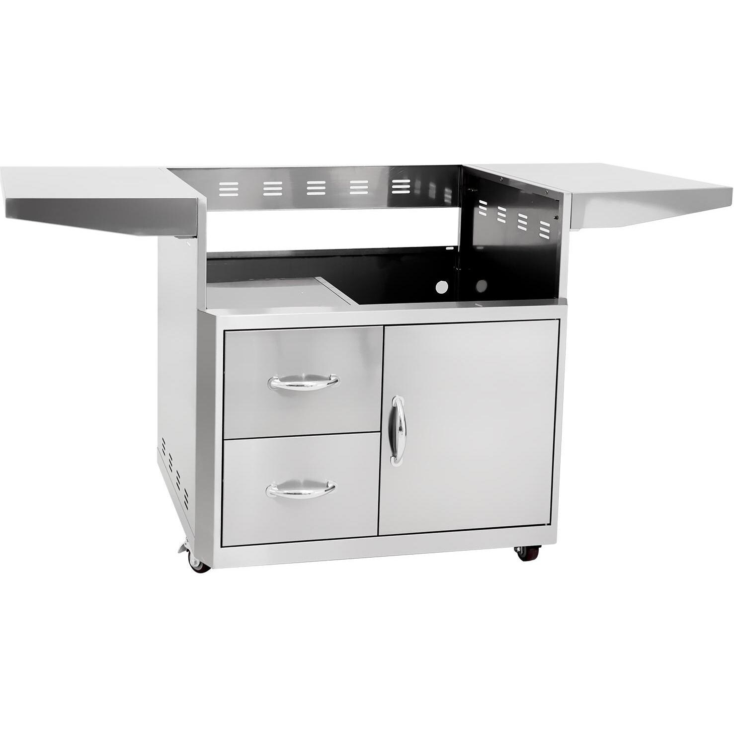 Blaze Grill Cart For Professional LUX 3Burner Grill BLZ3PROCART
