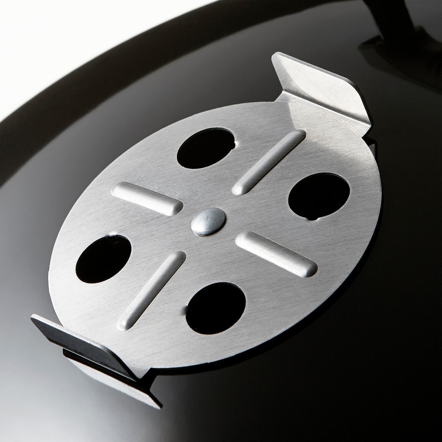 Weber 711001 14-1/2 Inch Smokey Mountain Cooker Charcoal Smoker - Air Vent - Detail thumbnail