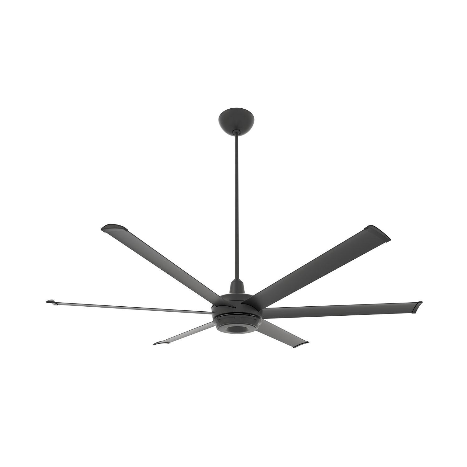 Big Ass Fans MK-ES62-062306A786I32 72-Inch es6 Ceiling Fan Kit Universal Mount W/ 32-Inch Ext Tube Black thumbnail