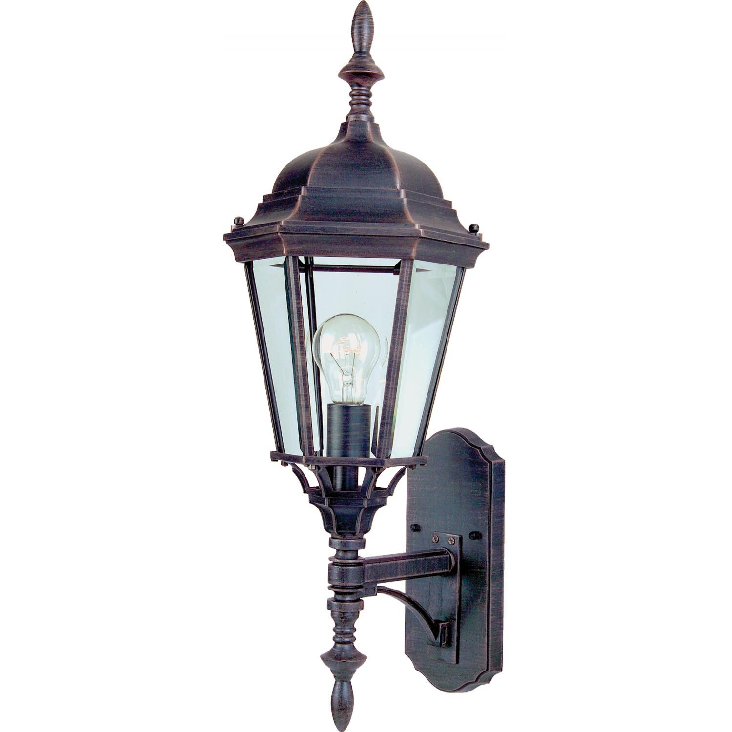 Maxim Westlake One Light 24-Inch LED Outdoor Wall Light - Rust Patina - 55103RP