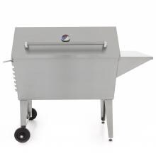 Cajun Grill Super 36-Inch Charcoal BBQ Grill - Stainless Steel