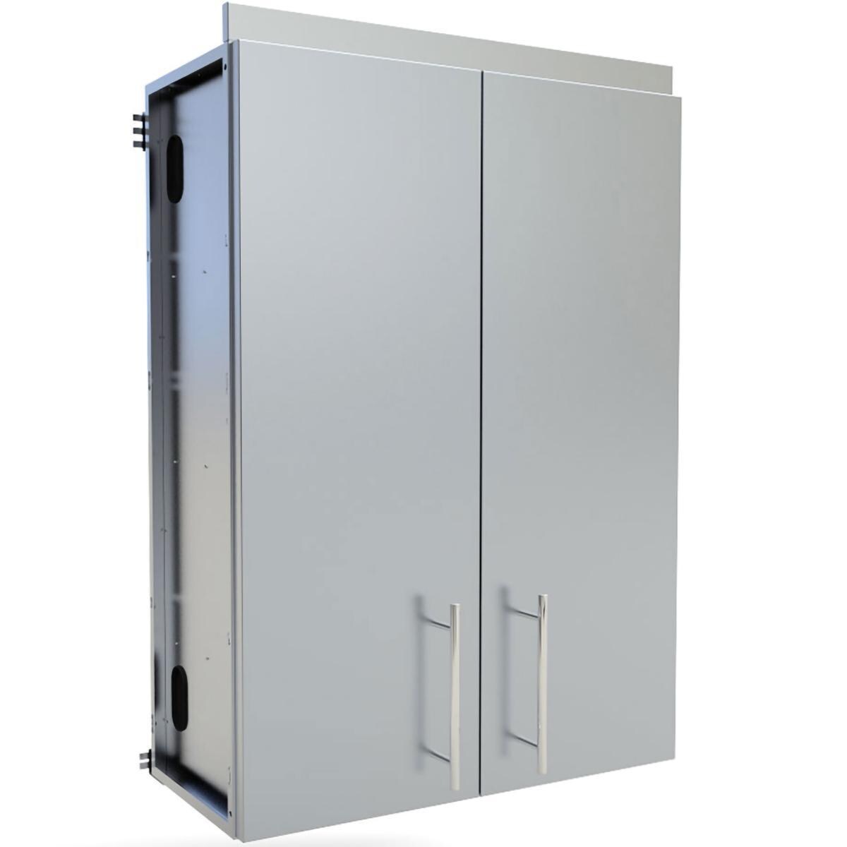 Sunstone SWC30FDD 30-in Outdoor Kitchen Double Door Wall Cabinet - White Background thumbnail