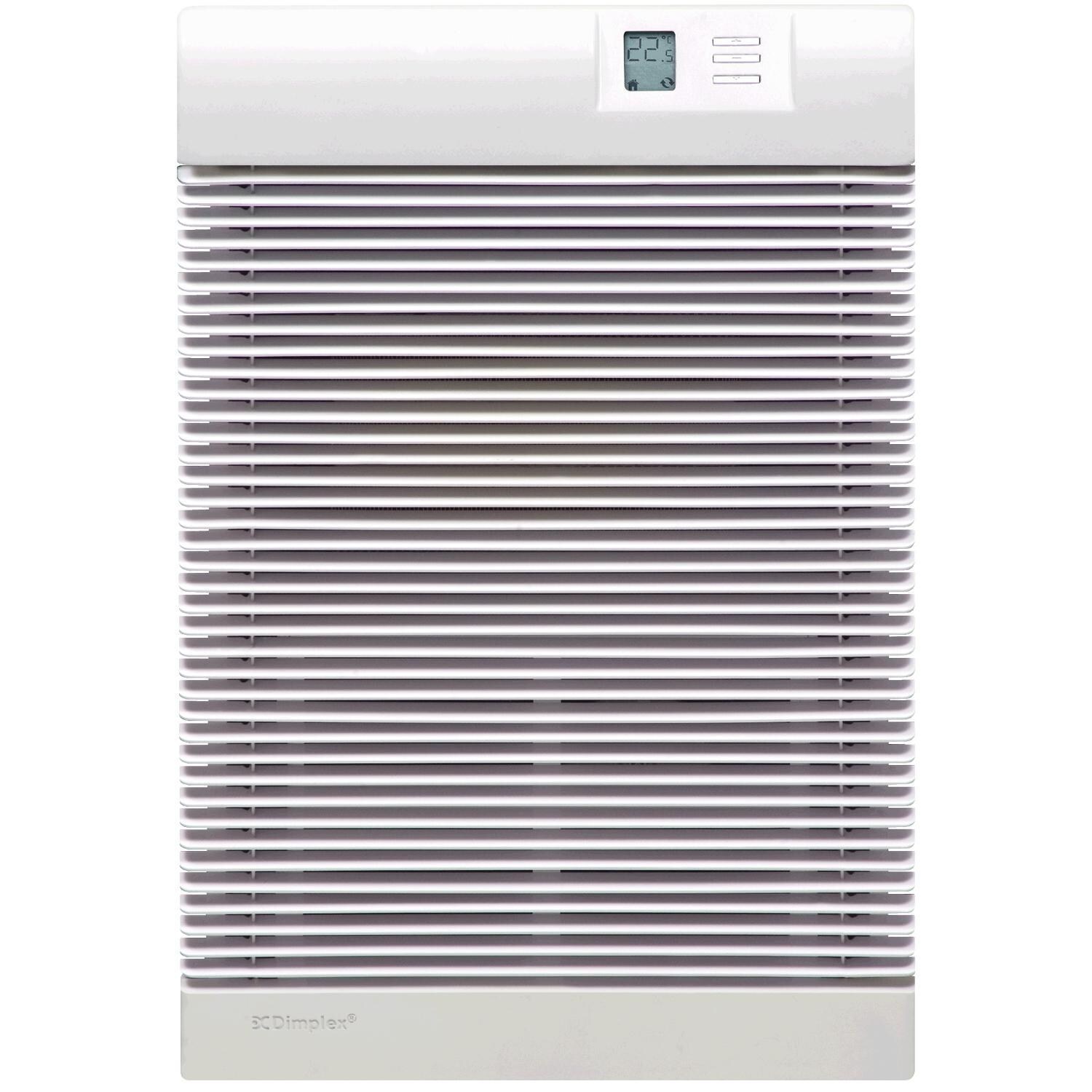 Dimplex - PCH2000TCW - 10-Inch 2000W Fan Forced Precision Comfort Heater - 240 V - White - Front View thumbnail