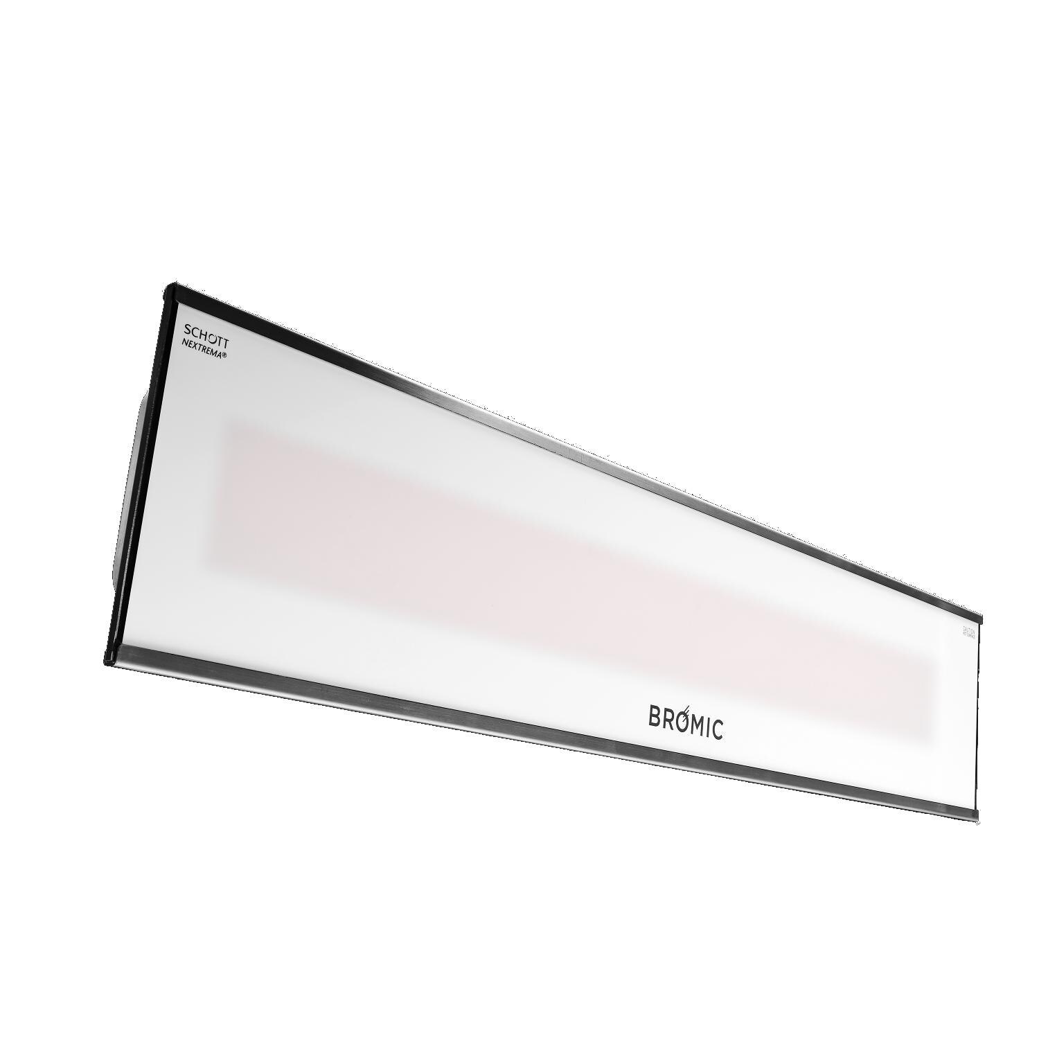 Bromic Heating BH0320017 Platinum Smart-Heat Marine Grade 33-Inch 2300W Dual Element 240V Electric Infrared Heater - Left Side