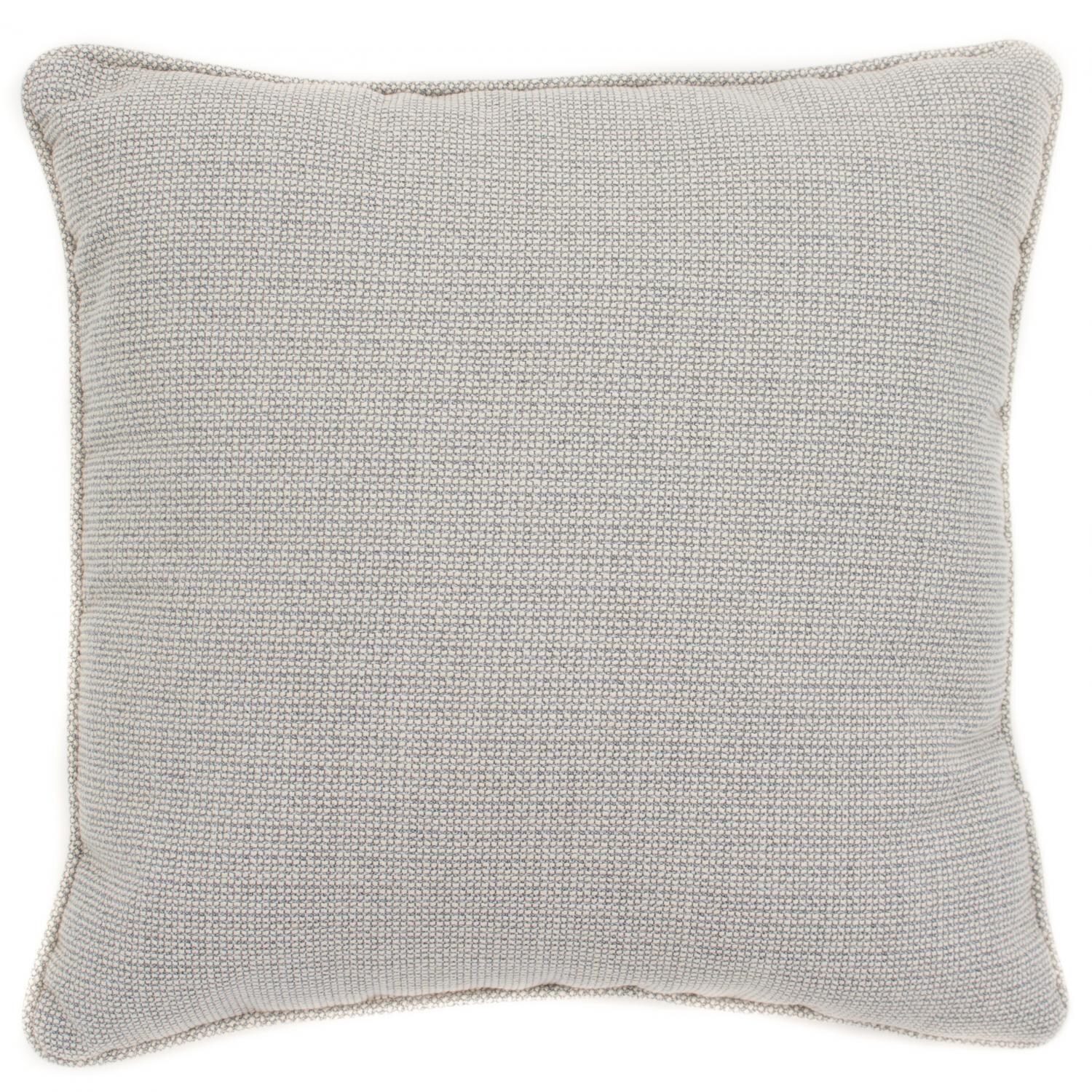 Sunbrella Hybrid Smoke Outdoor Throw Pillow W/ Piping By BBQGuys Signature - 18 X 18