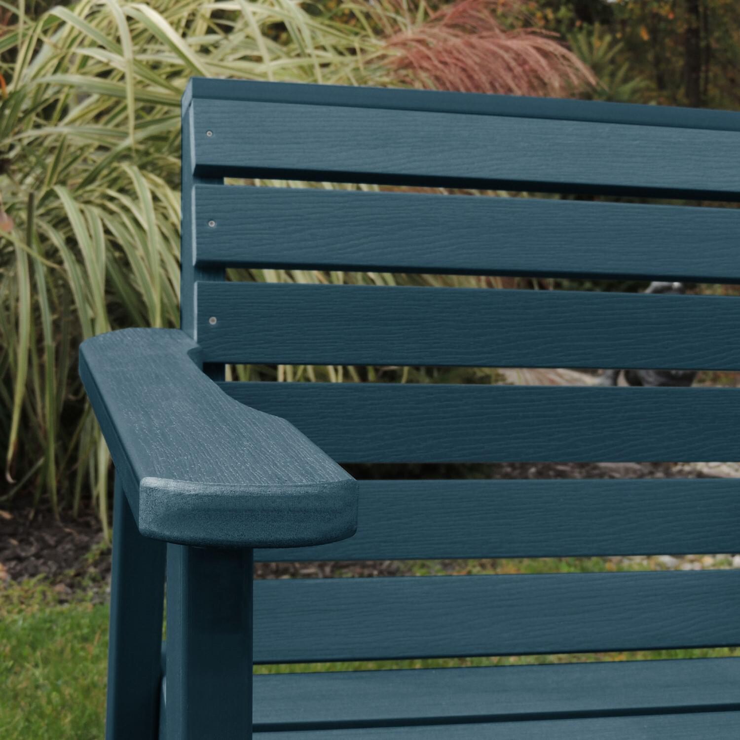 Lakeview Elm Pointe Garden Chair - Nantucket Blue - Arm thumbnail