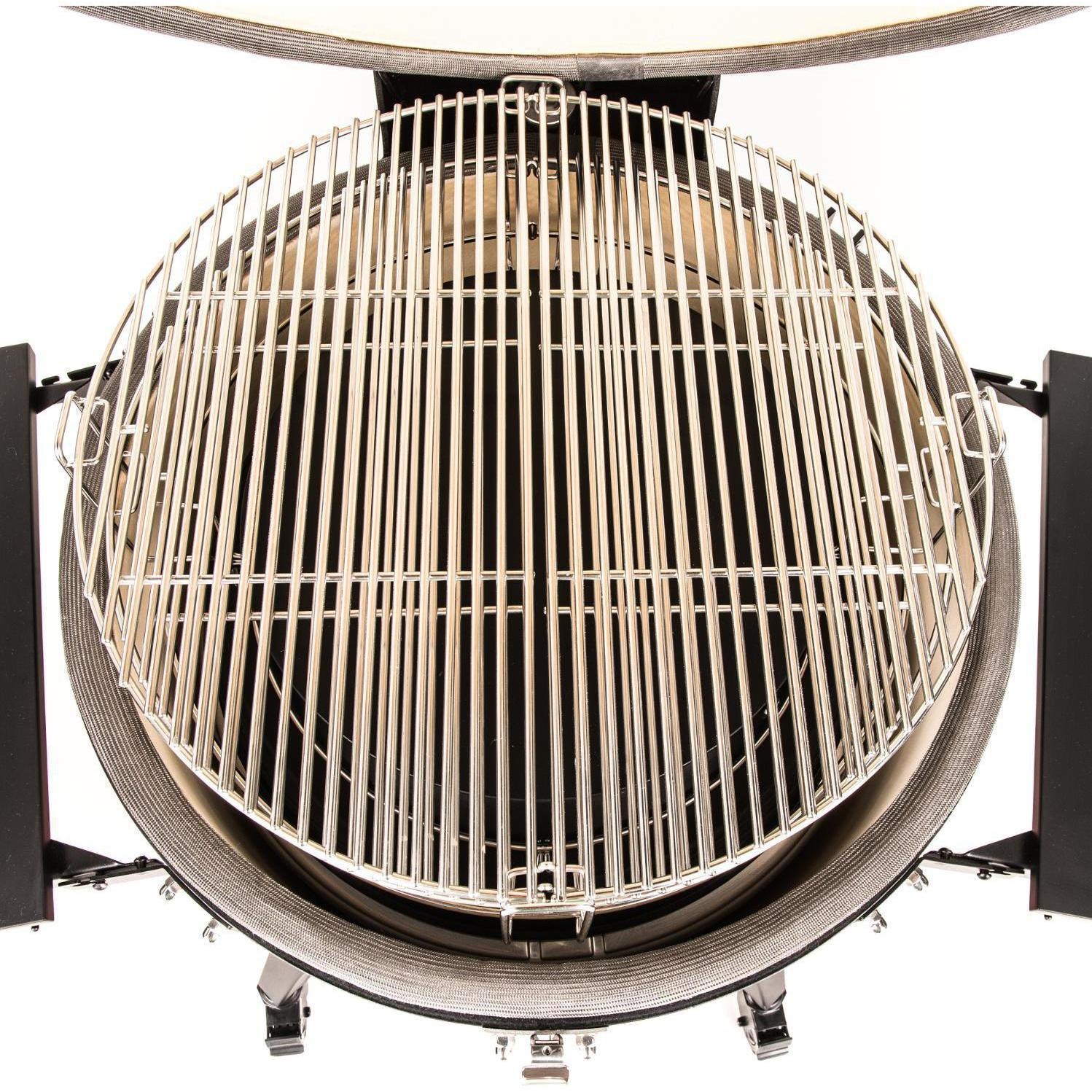 Kamado Joe BJ3PKG BIG JOE III Bundle - BJ24NRHCI Big Joe III 24-Inch Ceramic Kamado Grill - Divide and Conquer Grates - Detail thumbnail