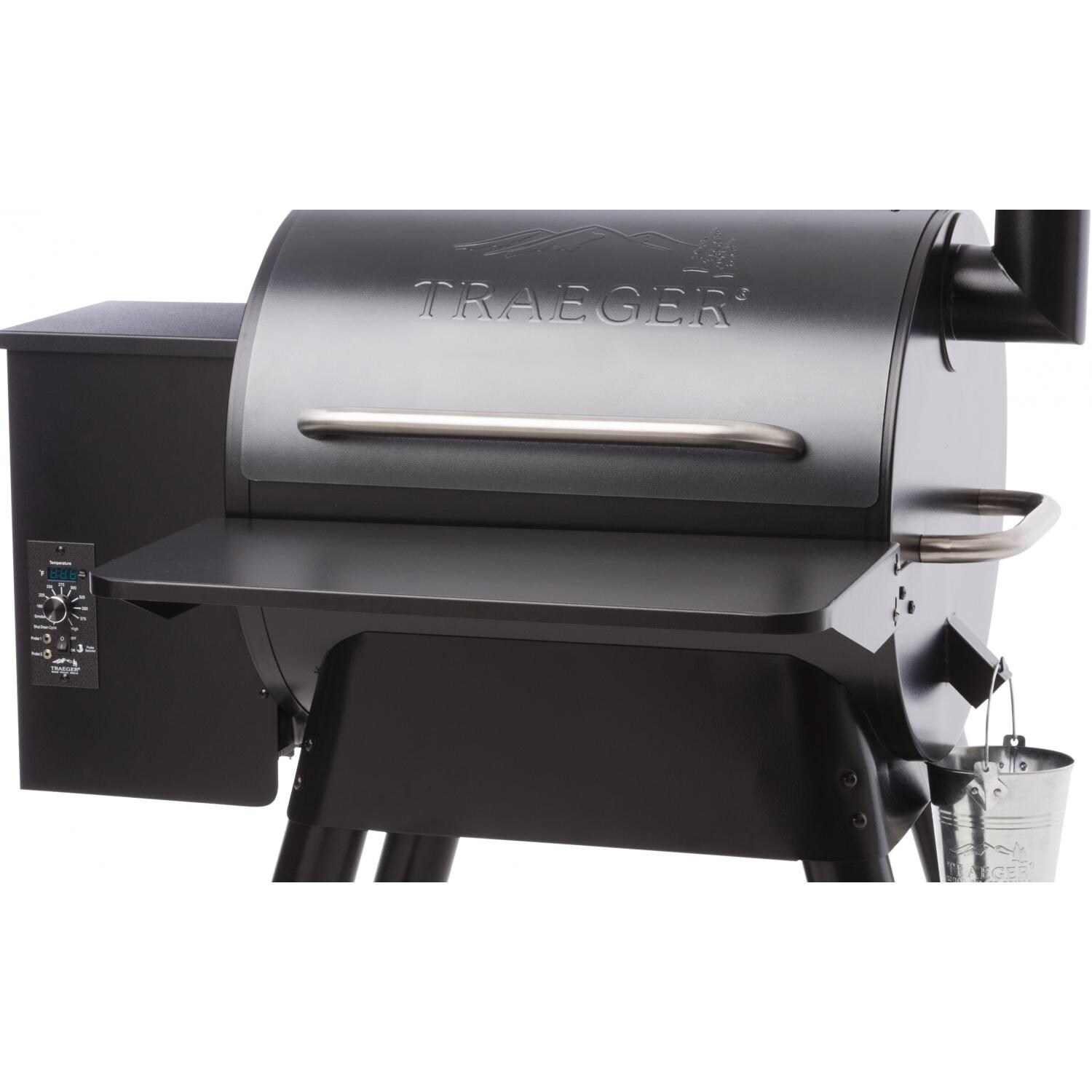 Traeger Folding Front Shelf For Pro & Elite 22 Series Pellet Grills (Shown with Grill - Not Included) thumbnail