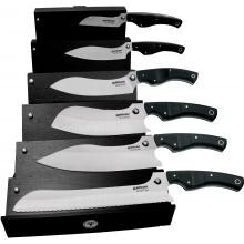 Boker Gorm 7-Piece Knife Block Set - Black image