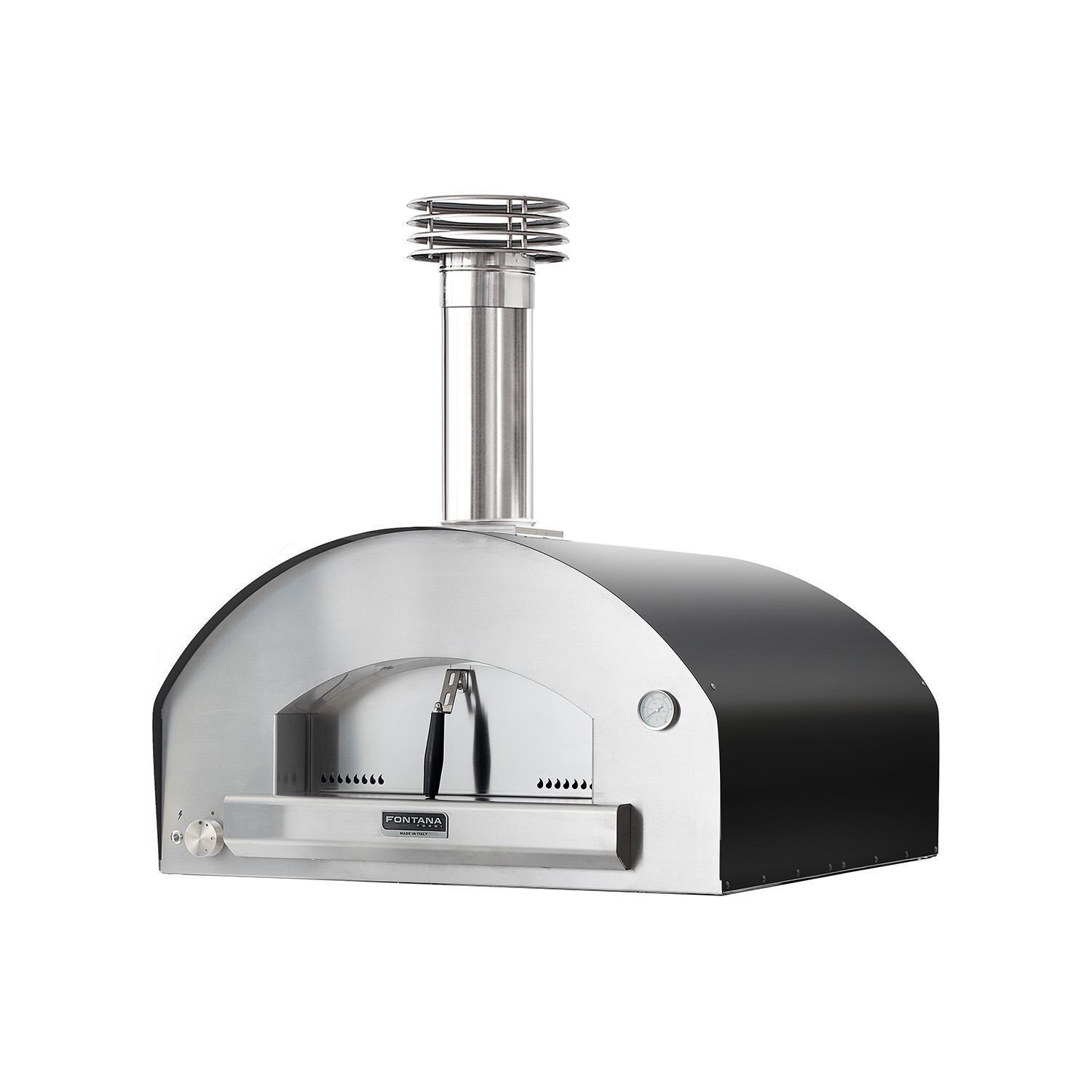 Fontana Forni Roma Hybrid Pizza Oven - Anthracite - FTROM-H-A
