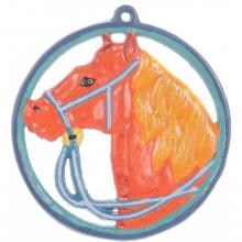 Cajun Classic Horse Cast Iron Trivet - GL10439C image