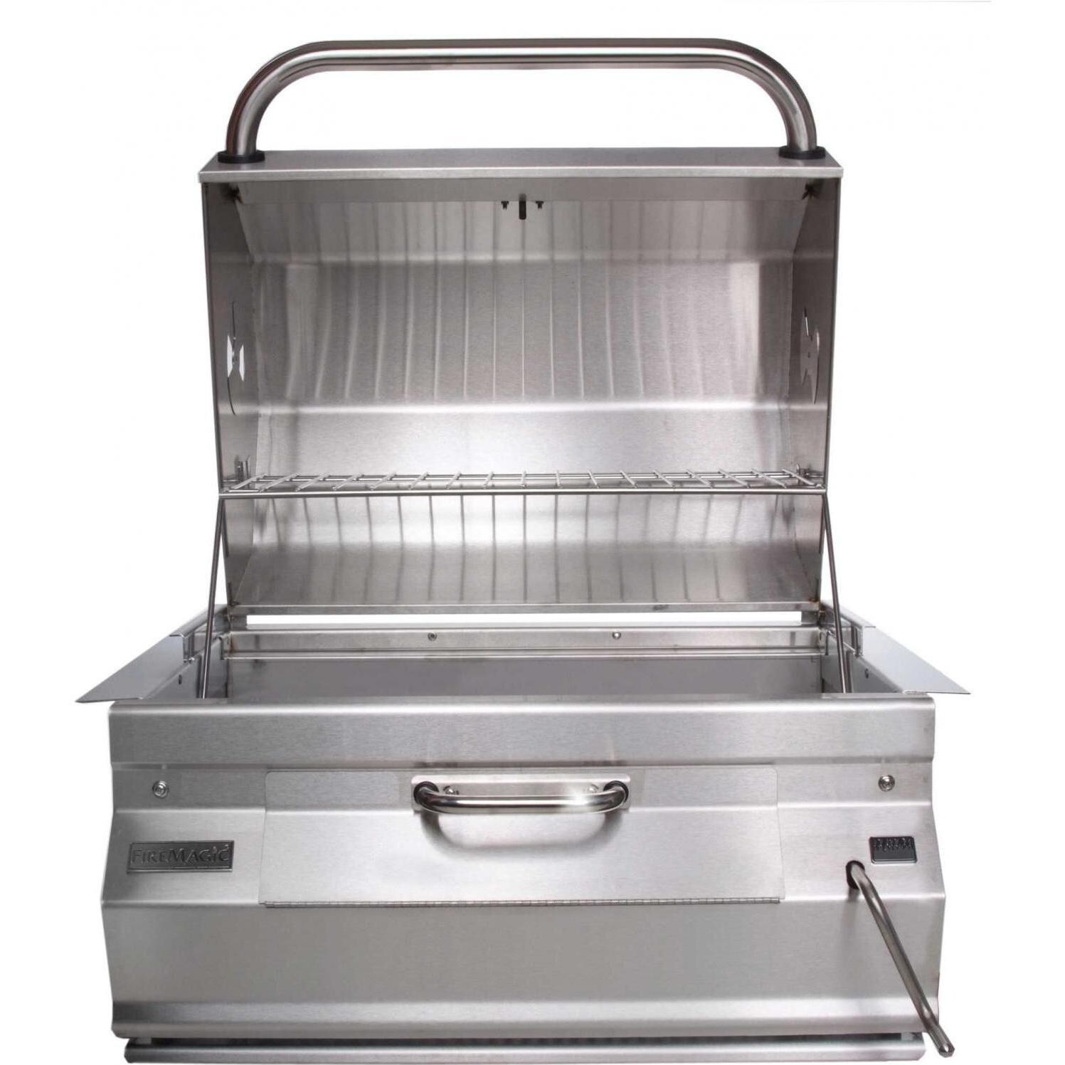 Fire Magic Legacy Charcoal Grill - Open Hood thumbnail
