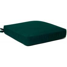 Sunbrella Canvas Forest Green Extra Large Outdoor Replacement Seat Cushion W/ Knife Edge By BBQGuys