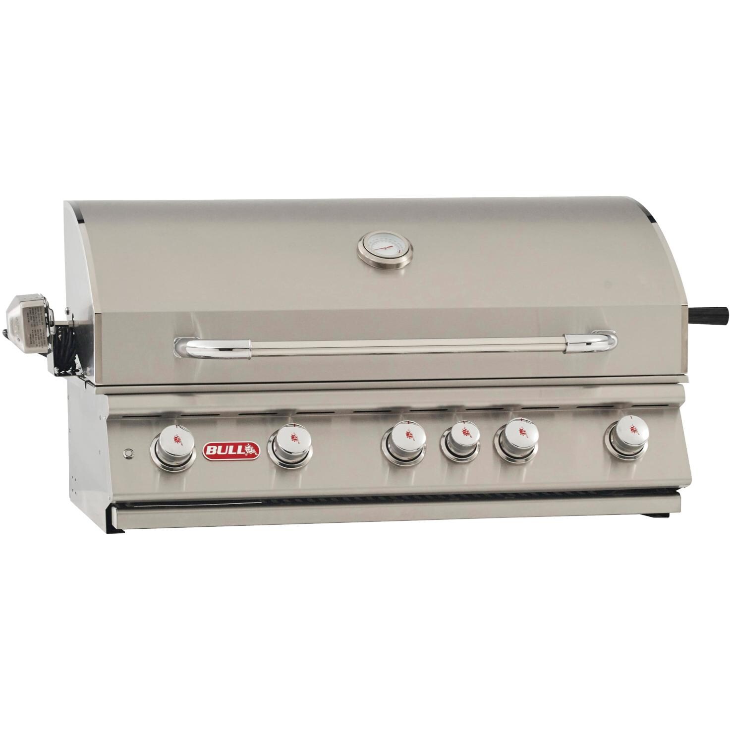 Bull Brahma 38-Inch 5-Burner Built-In Natural Gas Grill