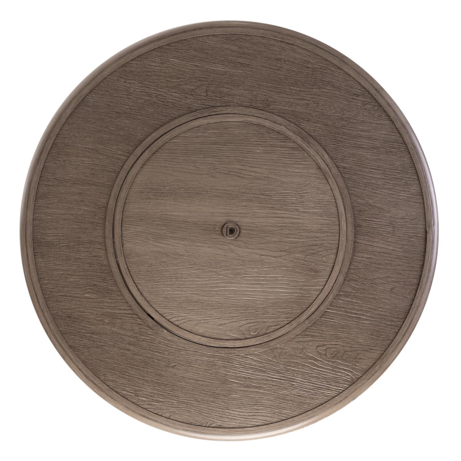 Ultimate Patio SC62742 Farmview 42-Inch Round Aluminum Propane Fire Pit Table - Top View thumbnail