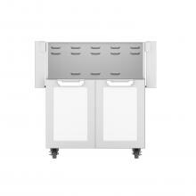Hestan Double Door Tower Cart For 30-Inch Gas Grill - Froth - GCD30-WH image