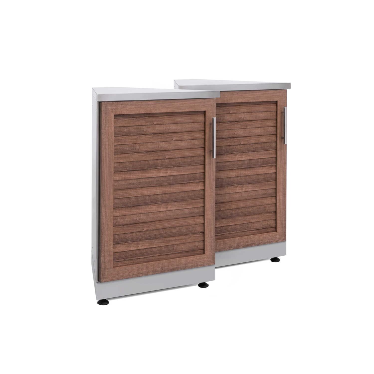 NewAge Outdoor Kitchen Grove Stainless Steel 45 Degree Corner