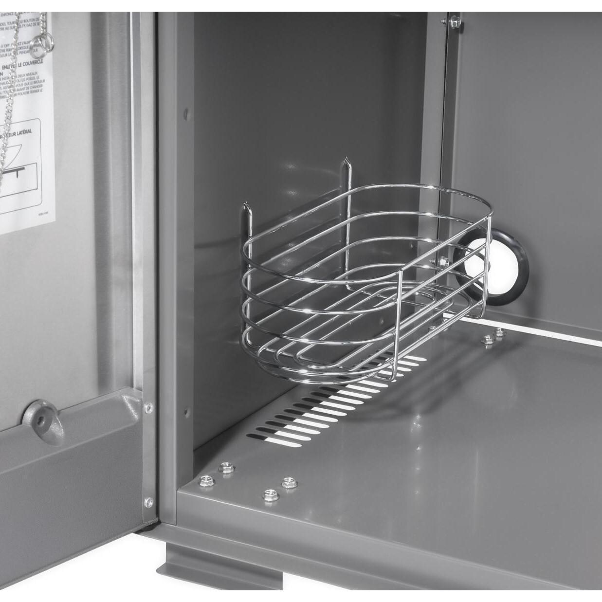 Napoleon LEX 485 Freestanding Gas Grill - Cart Storage Basket thumbnail