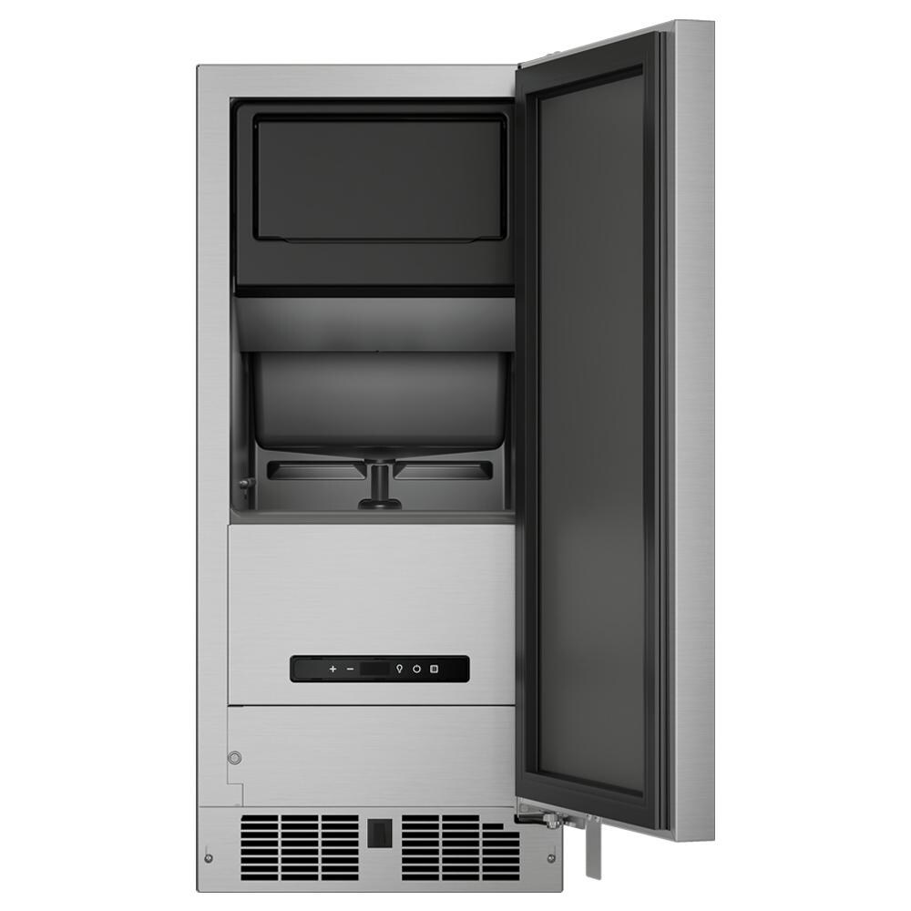 DCS RF15IR3 Outdoor Ice Maker - Interior View - White Background thumbnail