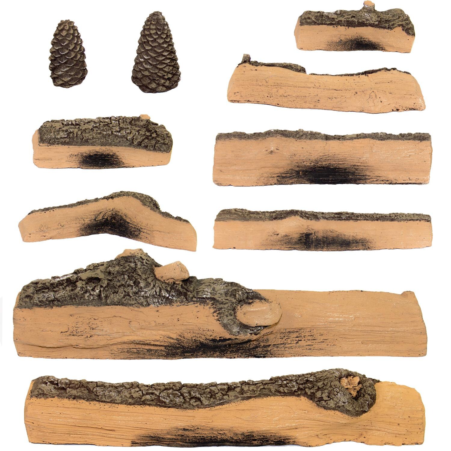 Firenado 30-Inch Split Oak Gas Log Breakdown thumbnail