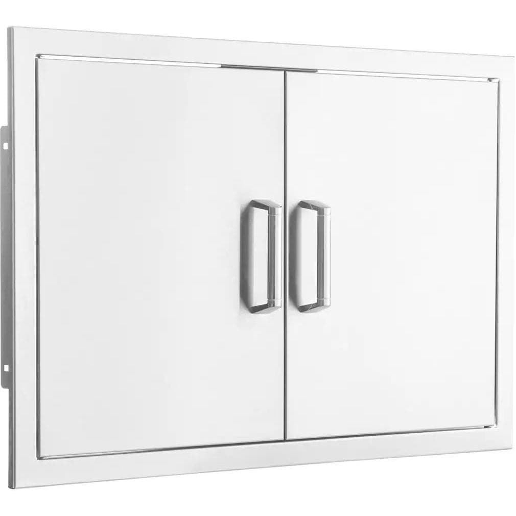 BBQGuys Signature 32-in Stainless Access Doors Contempo : BBQGuys
