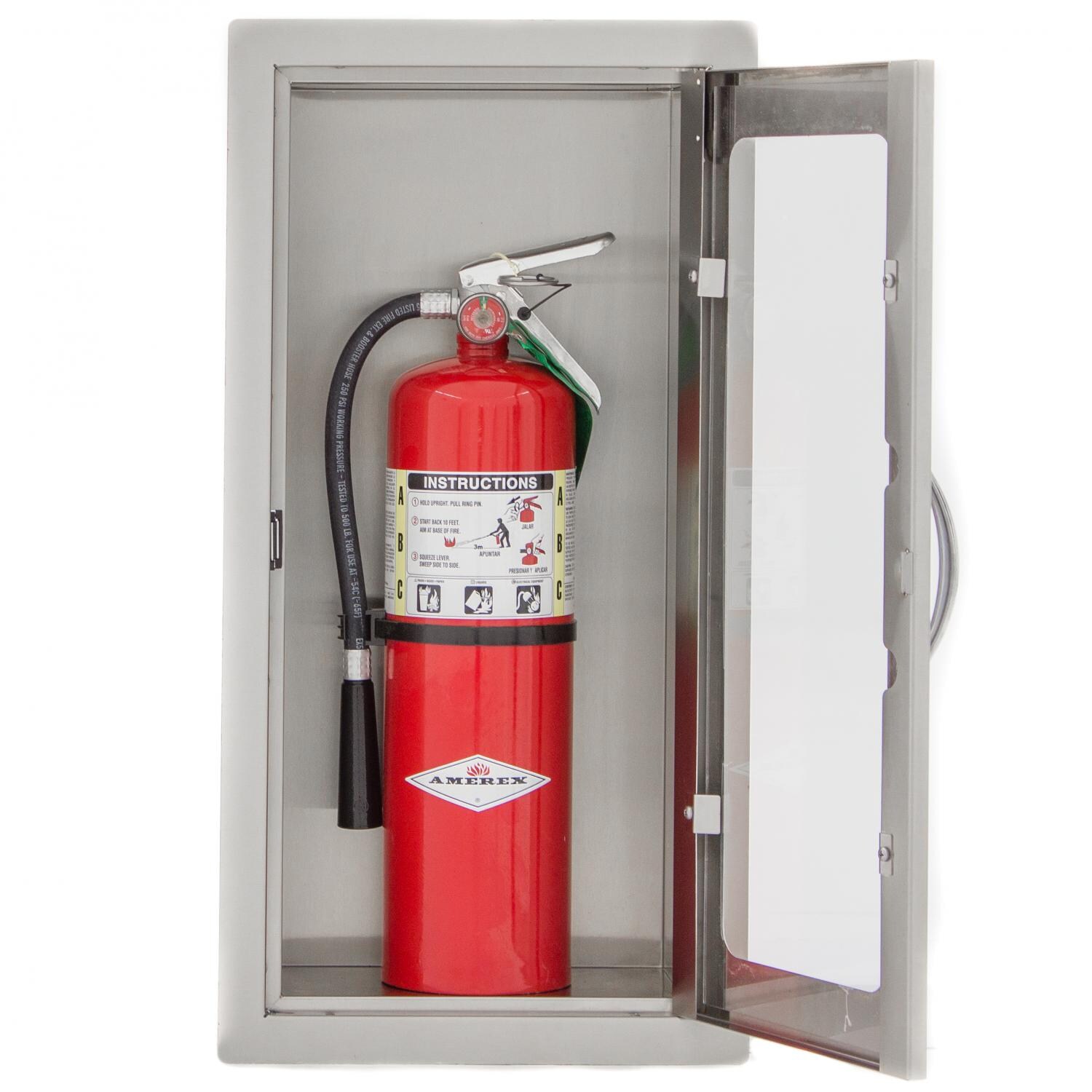Bbqguys 14 Inch Stainless Steel Semi Recessed 10 Lb Fire