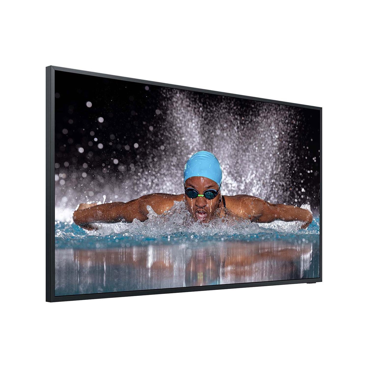 Samsung QN75LST7DAFXZA 75-in Class LST7D The Terrace Partial Sun Neo QLED 4K Smart Tizen TV - Angled Right - White Background thumbnail
