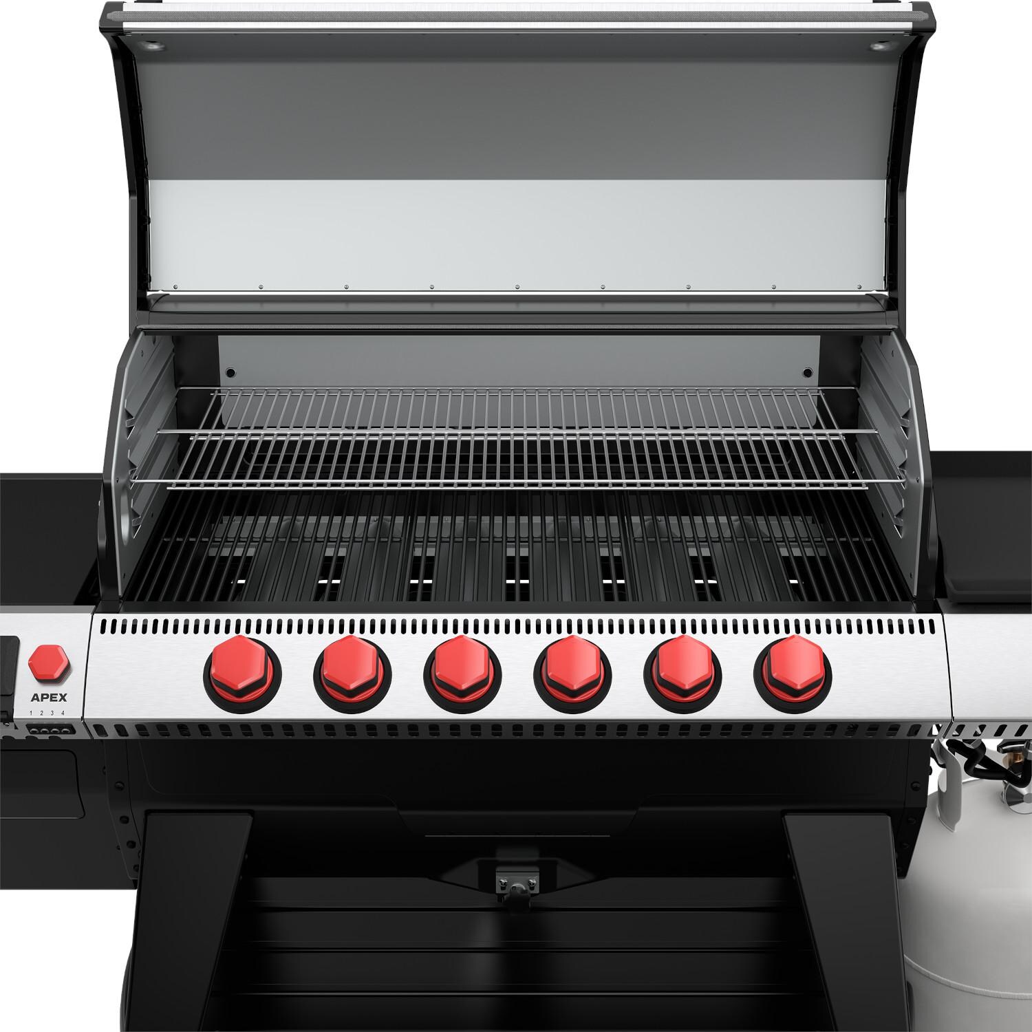 Camp Chef PG36HGSK Apex 36-Inch Pellet Grill W/ Gas Kit and Sidekick - Open Grill thumbnail