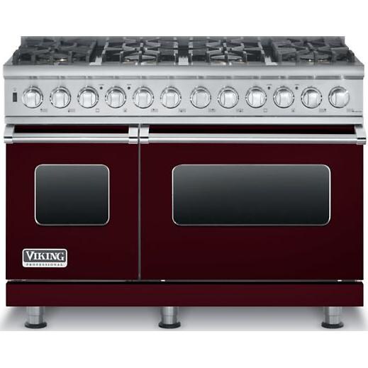Viking Professional 5 Series 48Inch 8Burner Dual Fuel Propane Gas
