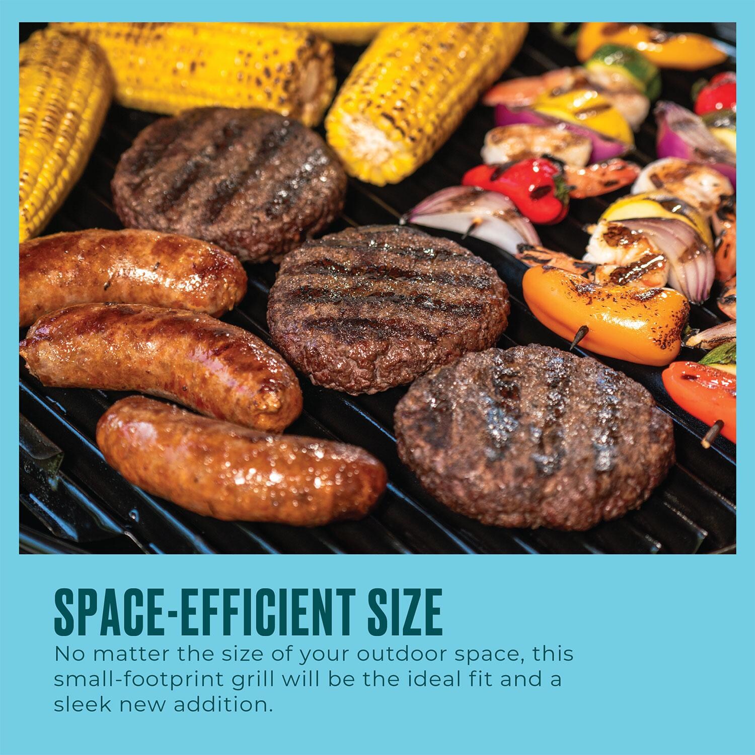 Charbroil 25302149 Bistro Pro 180 Electric Grill - Tabletop Black - Efficient Size for Grilling - Detail thumbnail