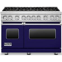 Viking Professional 7 Series 48-Inch 8-Burner Natural Gas Range - Cobalt Blue - VGR7488BCB image