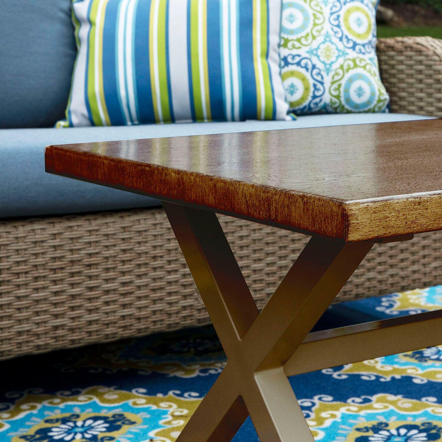 Tupelo 4 Piece Deep Sectional Set by Canopy Home and Garden - Coffee Table thumbnail