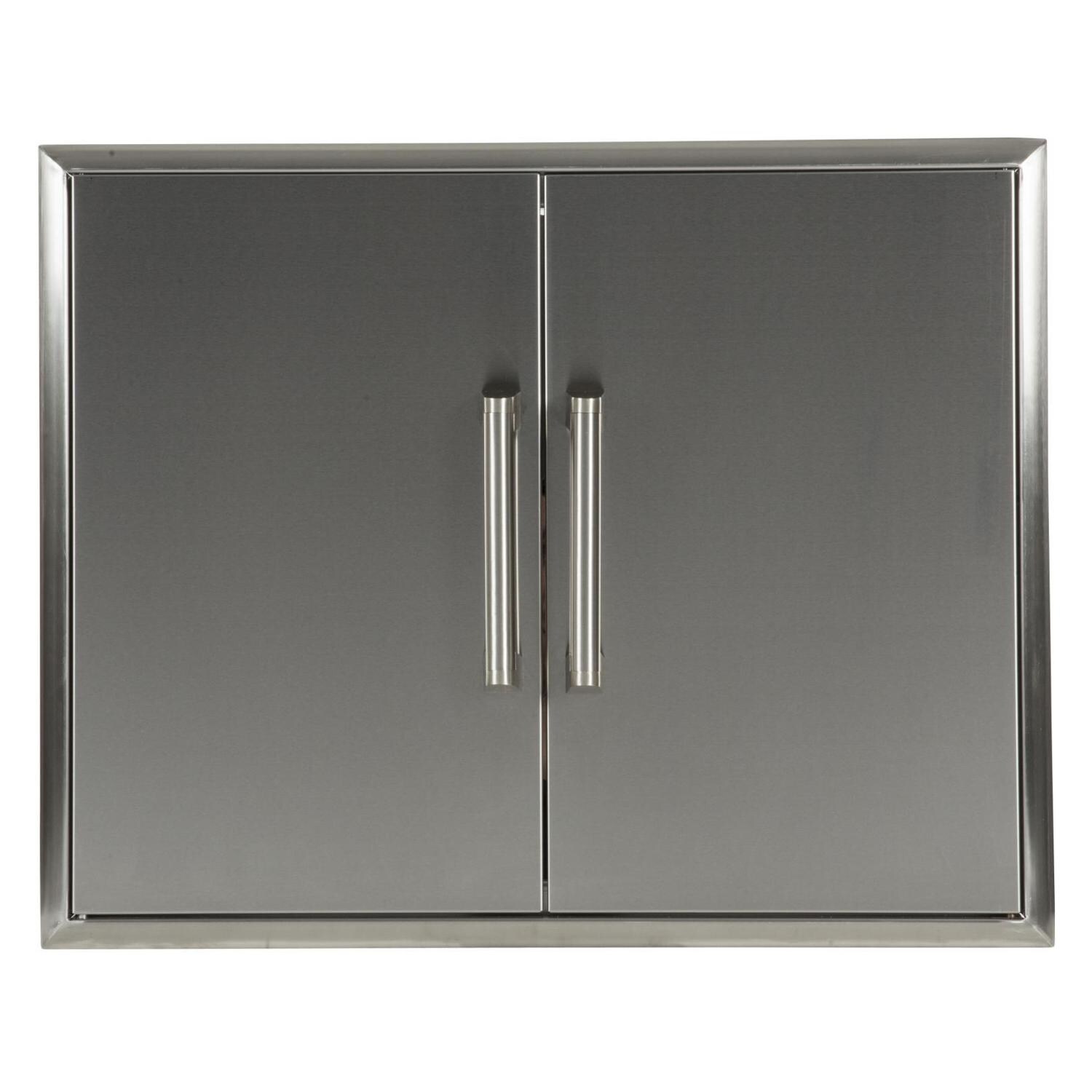 Coyote RTAC-G6-P-SB-C2SL30LP Ready-To-Assemble 6 Ft Outdoor Kitchen Island With 30-Inch S Series Propane Gas Grill - Stacked Stone/Brown Terra - Stainless Steel Double Access Door thumbnail