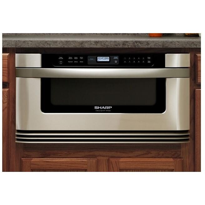 Sharp Insight KB6001NS 1.0 Cu. Ft. 24Inch Microwave Drawer Stainless