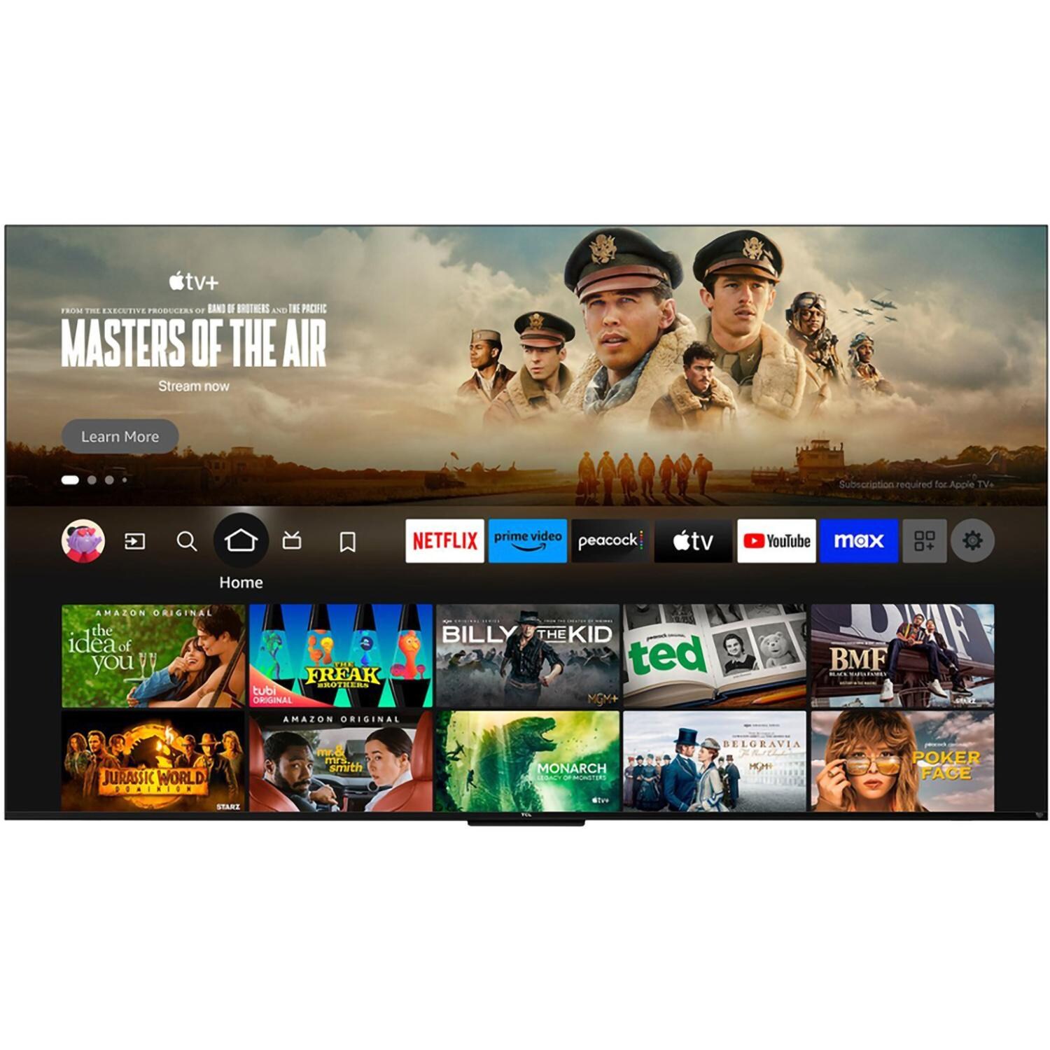 Titan G100 Series 65 Inch Covered Patio 4K QLED IP65 Smart Outdoor TV w/ Fire Tv OS - G100-QLED-065