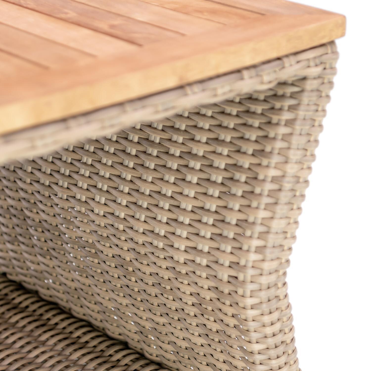 Teak + Table Havana Rectangular Coffee Table - Table Detail - Detail thumbnail