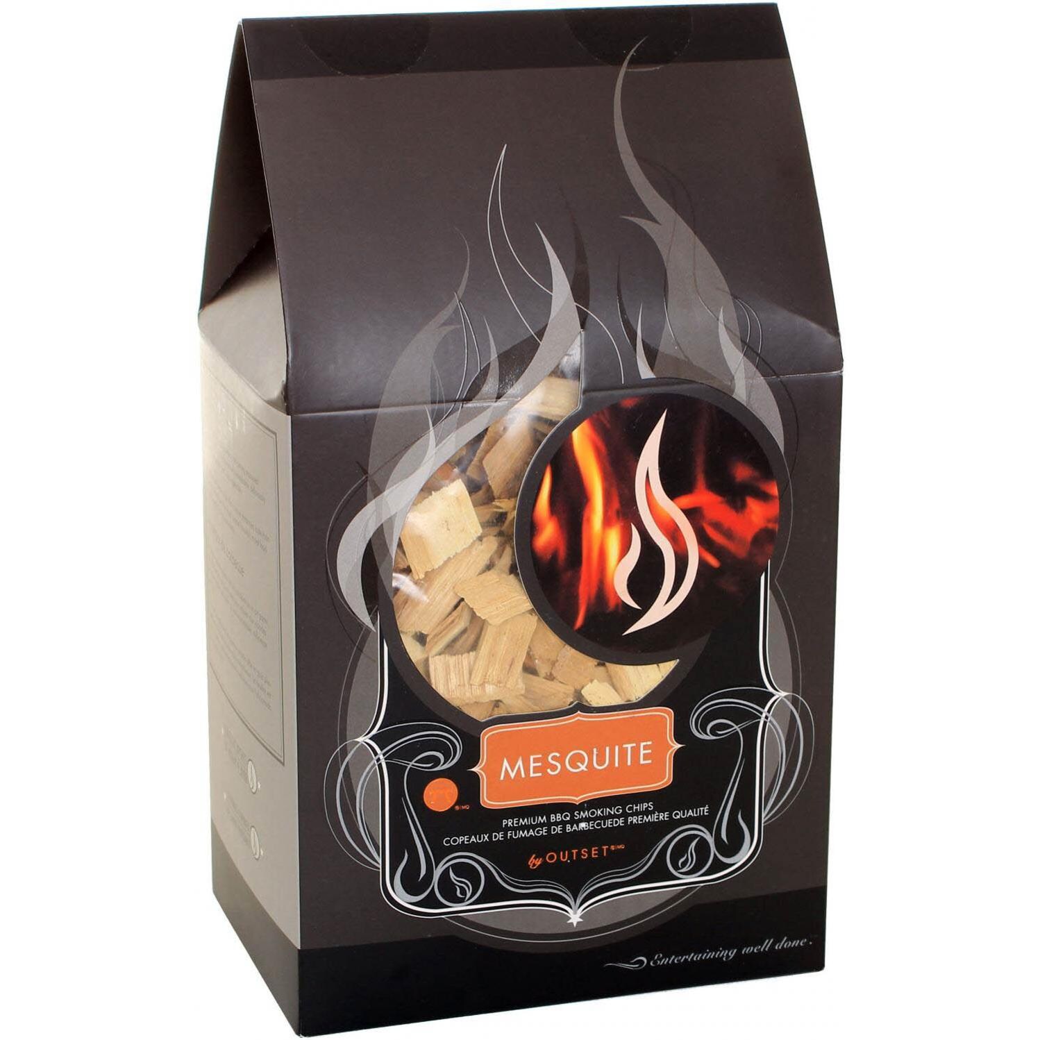Outset Mesquite Smoking Wood Chips - Packaged thumbnail
