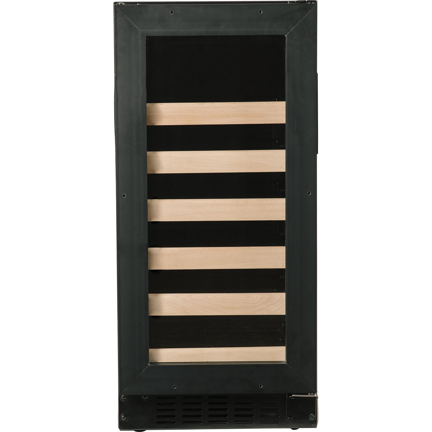 Azure 15-Inch 30 Bottle Wine Cooler - Custom Panel Ready - Front View W/ Door Closed thumbnail