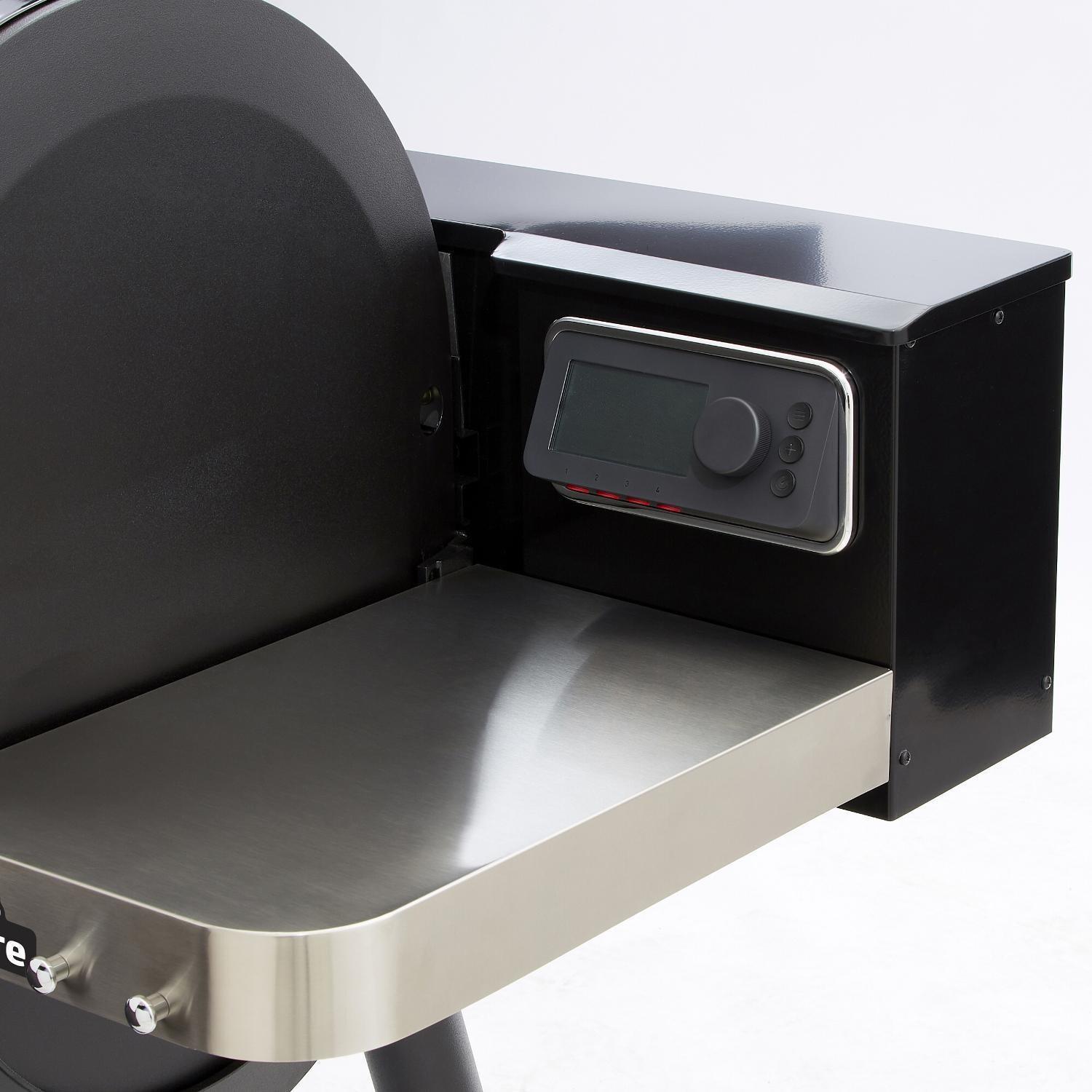 Weber 22510201 SmokeFire EX4 Gen 2 24-Inch Wi-Fi Enabled Wood Fired Pellet Grill - Side Shelf - Detail thumbnail