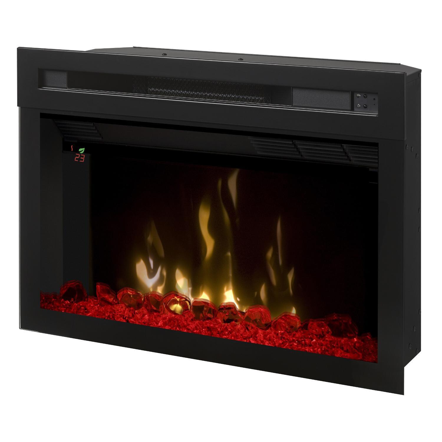 Dimplex - GDS25GD-1414HC - 25-Inch Multi-Fire XD Electric Firebox - Acrylic Ice Embers - Red thumbnail
