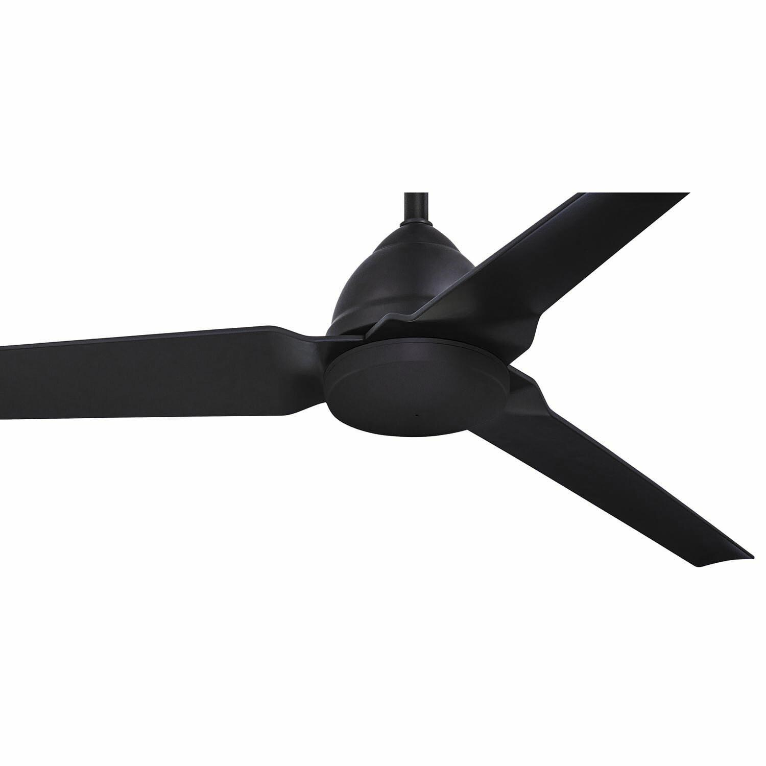 Minka-Aire F753-CL Java 54-Inch 3-Blade Ceiling Fan in Coal Finish w/ Coal Blades - Blades thumbnail